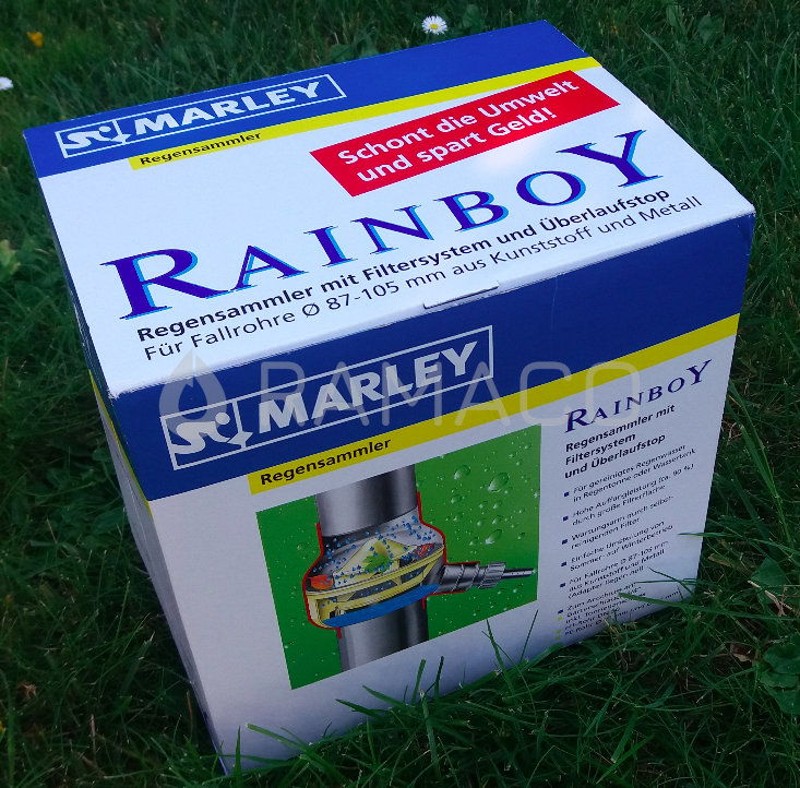 Sběrač dešťové vody Rainboy - šedý