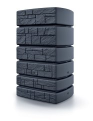 Nádrž na dešťovou vodu Tower Stone, antracit, 500 l