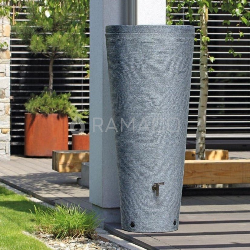 Sud na dešťovou vodu TUBO granit 320 l